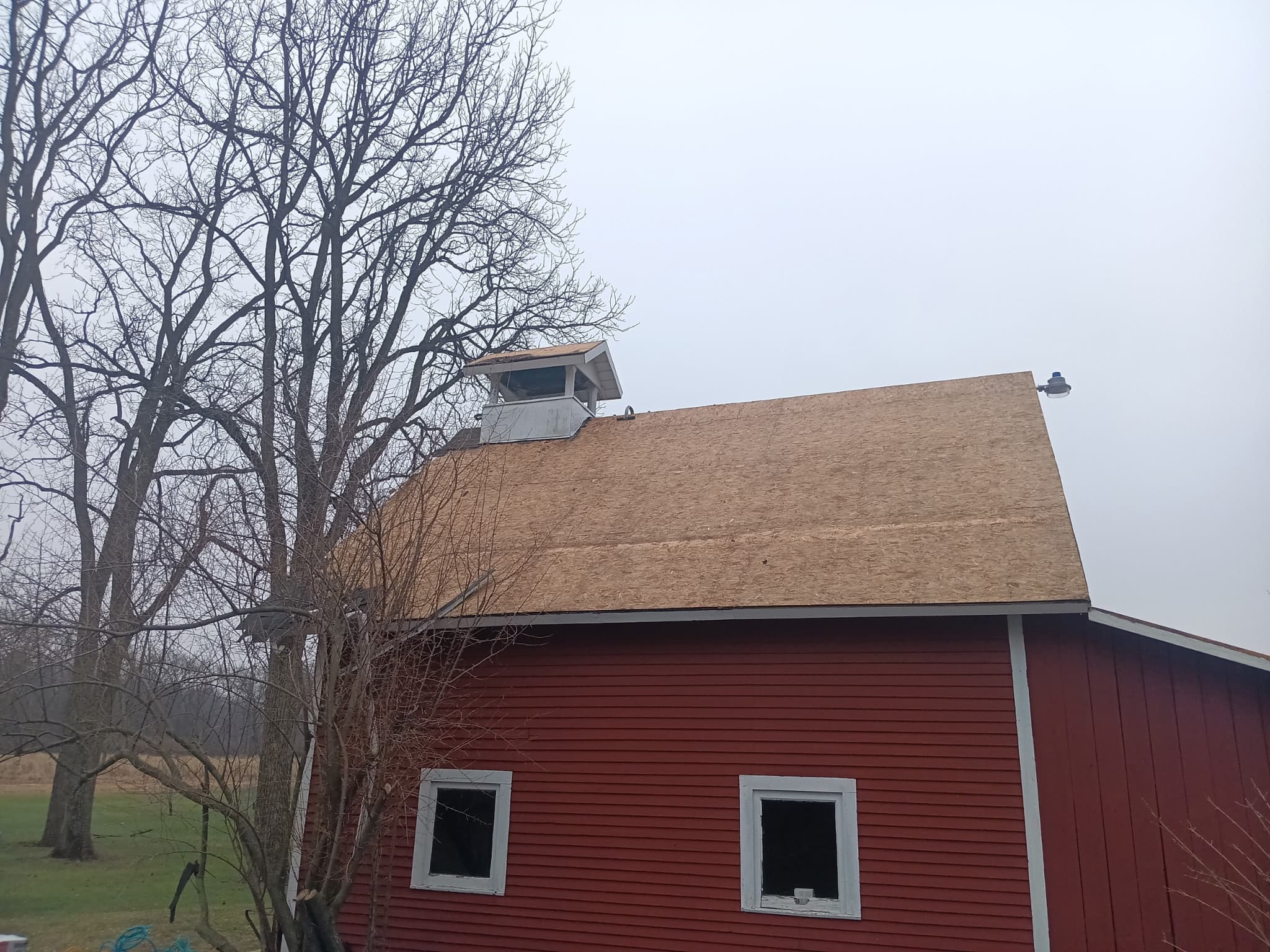 Day 2: New OSB decking, ready for underlayment, Jackson, MI